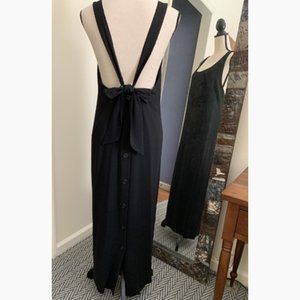 Perry Ellis Portfolio Vintage Midi Backless Dress